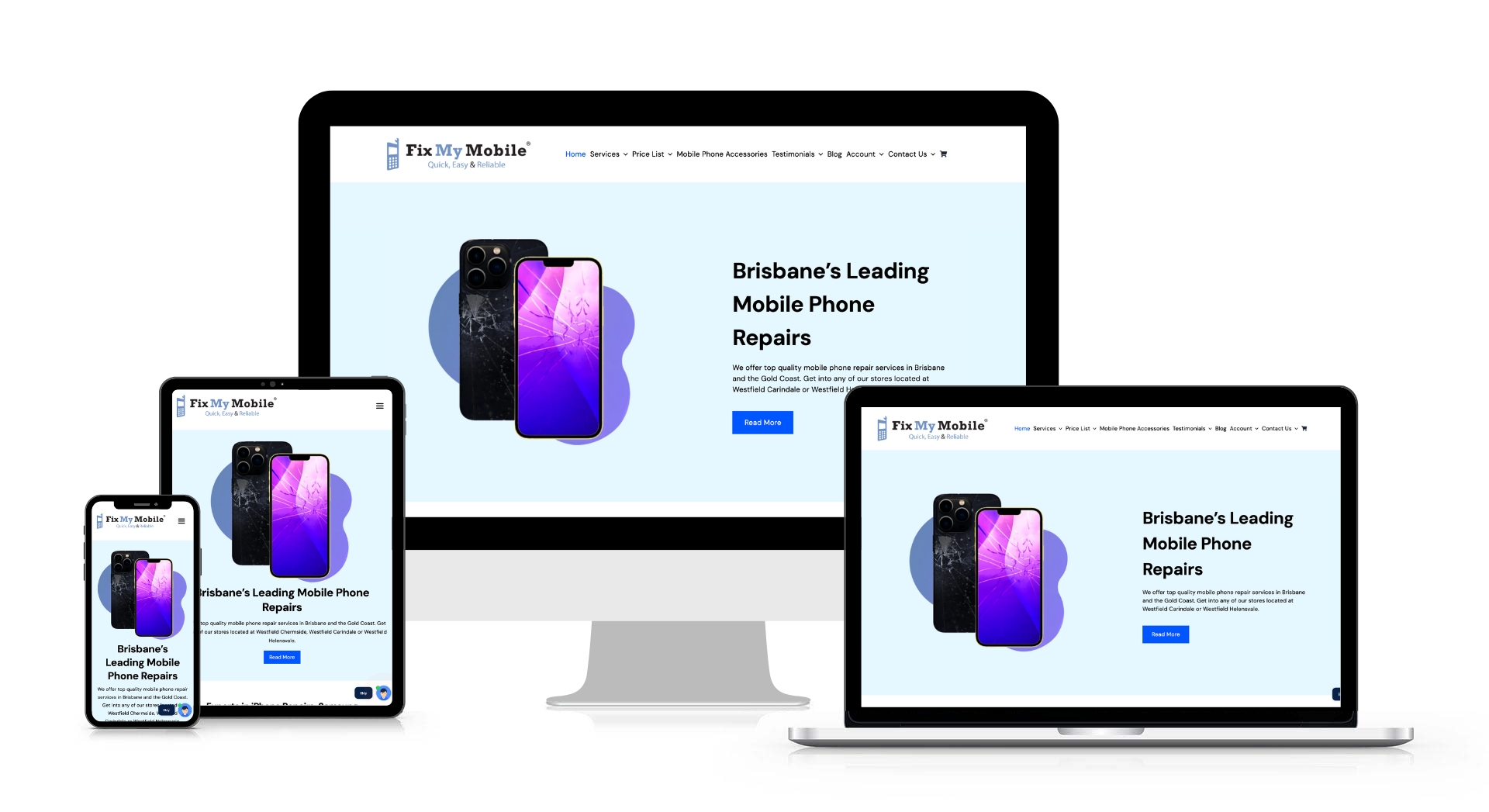 Fix My Mobile - DomainFX Portfolio