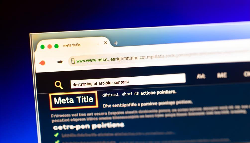 optimizing meta titles effectively