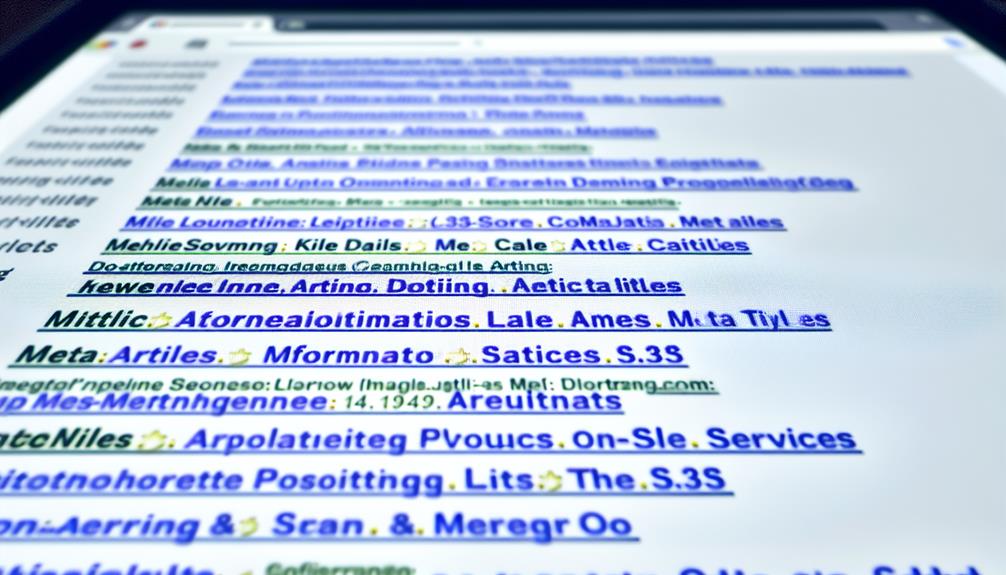 optimizing meta titles for seo