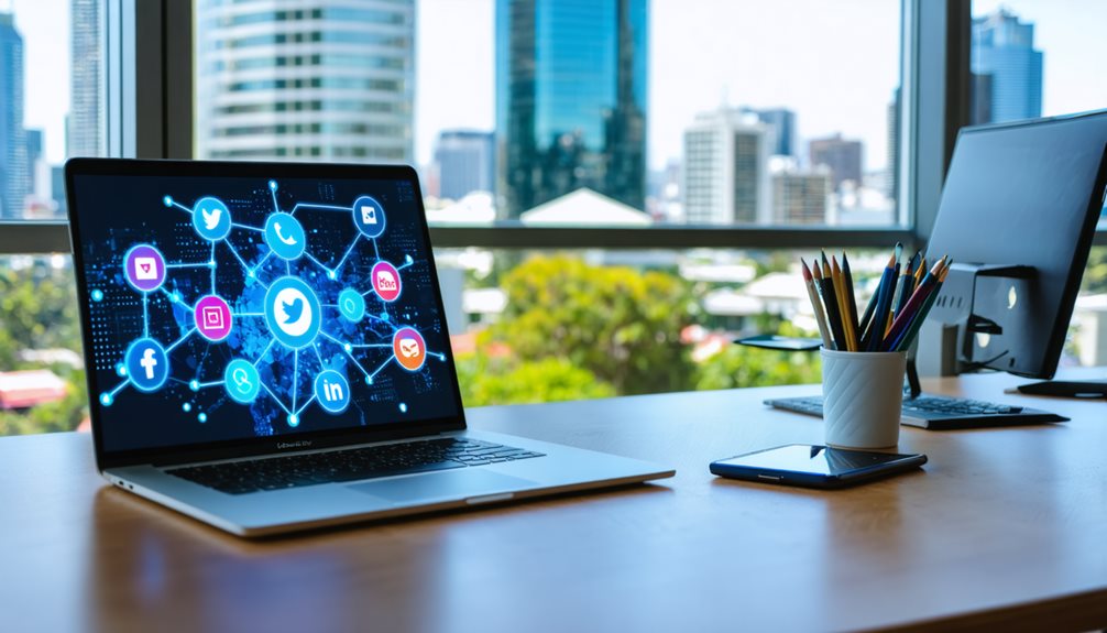 optimize social media profiles